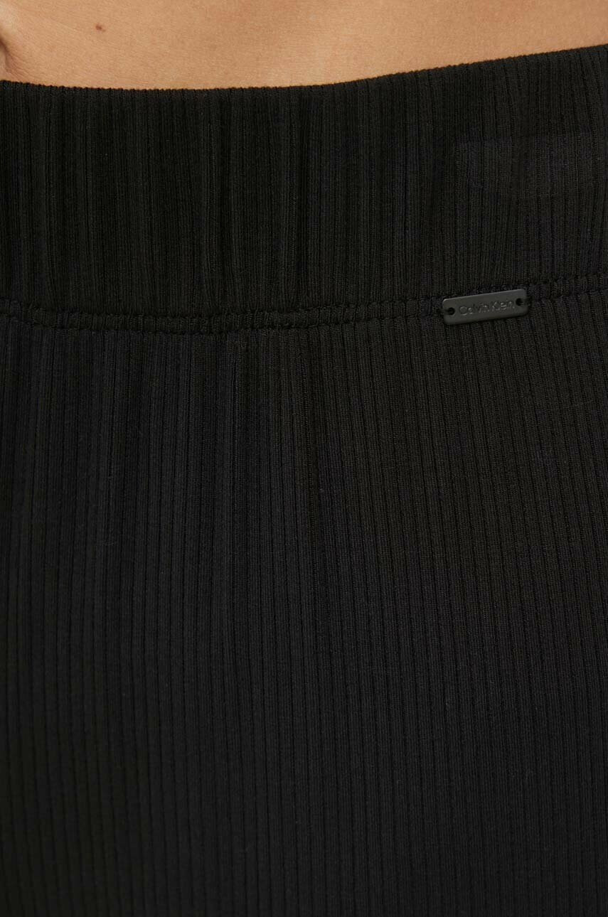 Calvin Klein Underwear Долнище на пижама дамско в черно - Pepit.bg