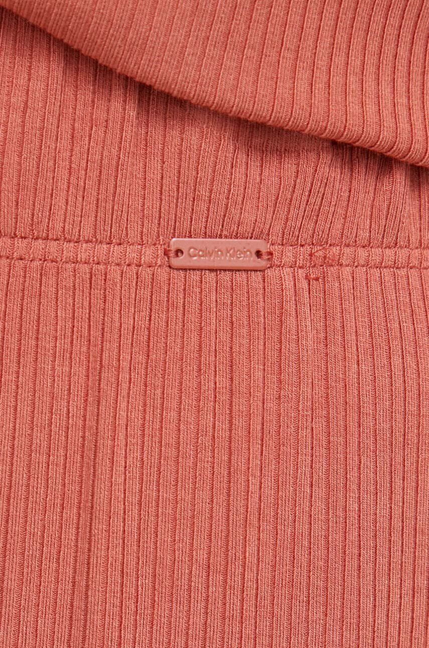 Calvin Klein Underwear Долнище на пижама дамско в оранжево - Pepit.bg