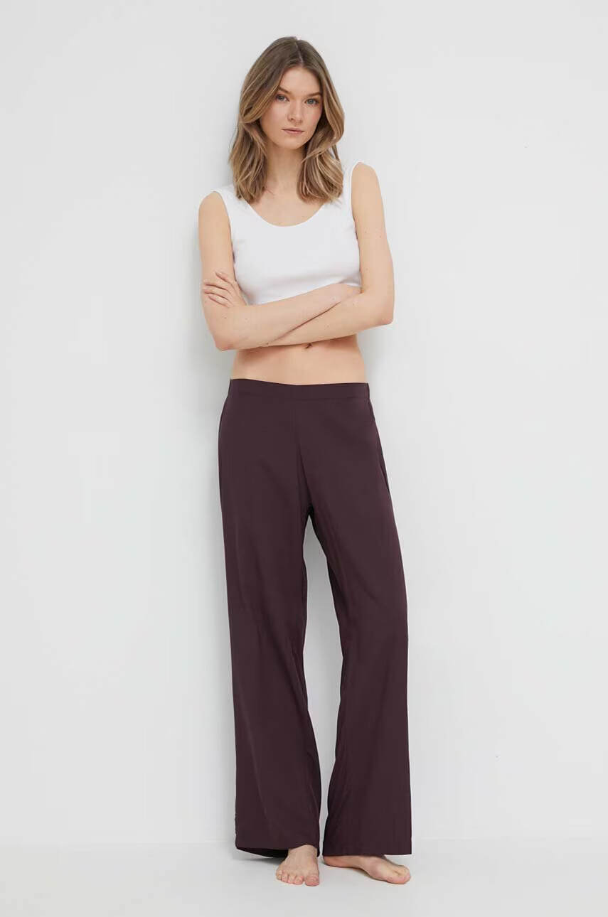 Calvin Klein Underwear Долнище на пижама дамско в лилаво - Pepit.bg