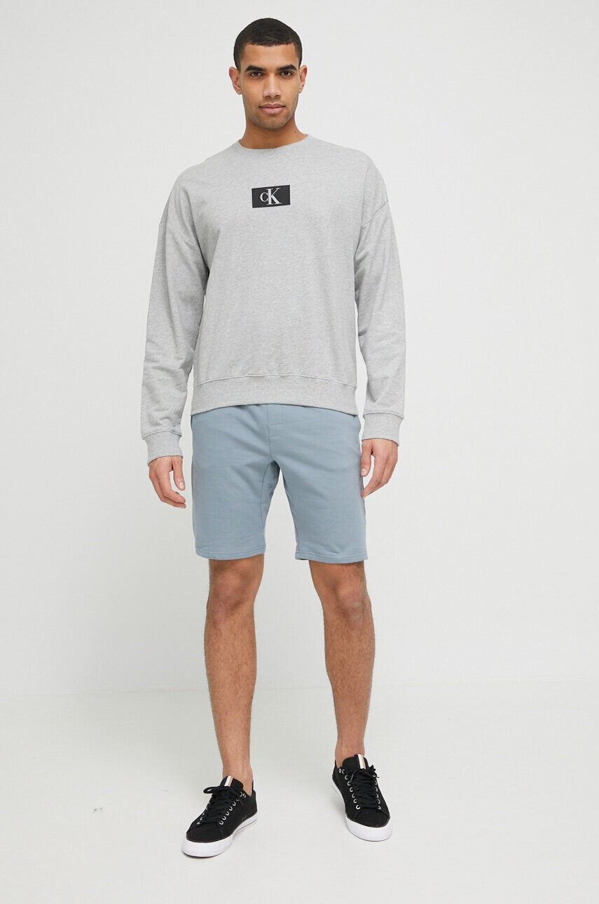 Calvin Klein Underwear Домашен къс панталон в зелено - Pepit.bg