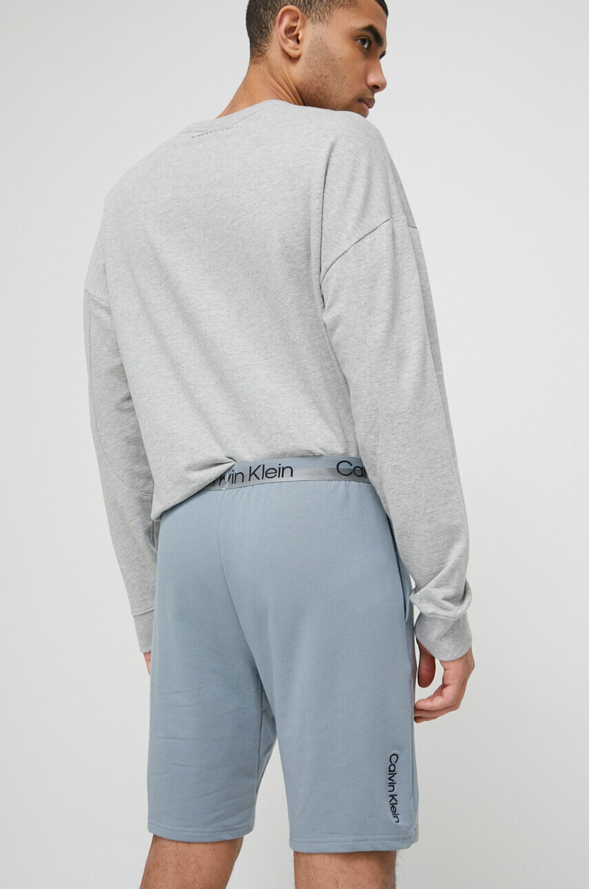 Calvin Klein Underwear Домашен къс панталон в зелено - Pepit.bg