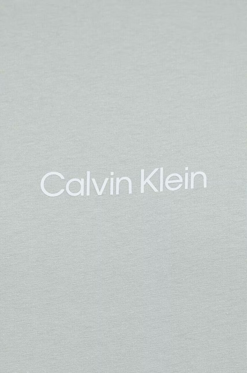 Calvin Klein Underwear Домашна тениска в зелено с принт - Pepit.bg