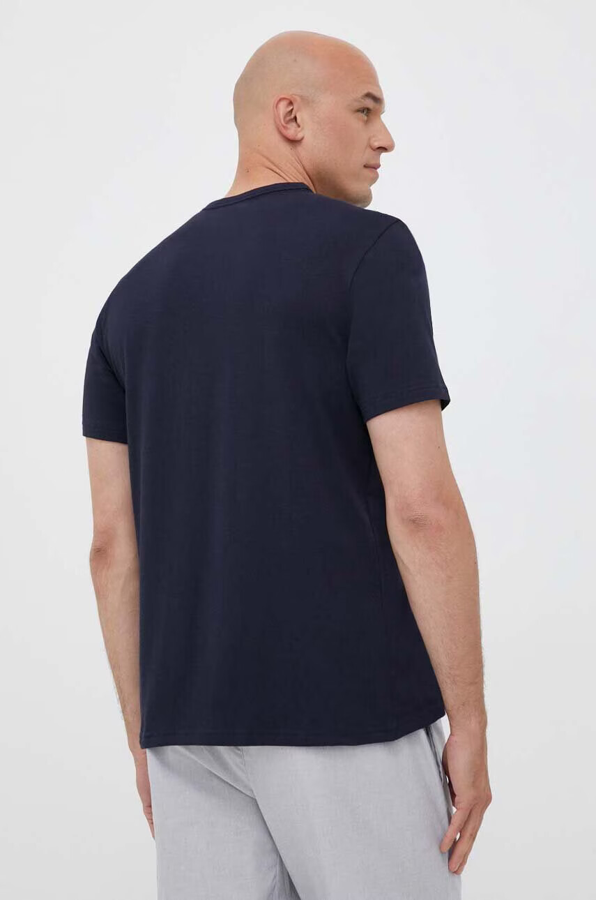 Calvin Klein Underwear Домашна тениска в синьо с принт - Pepit.bg