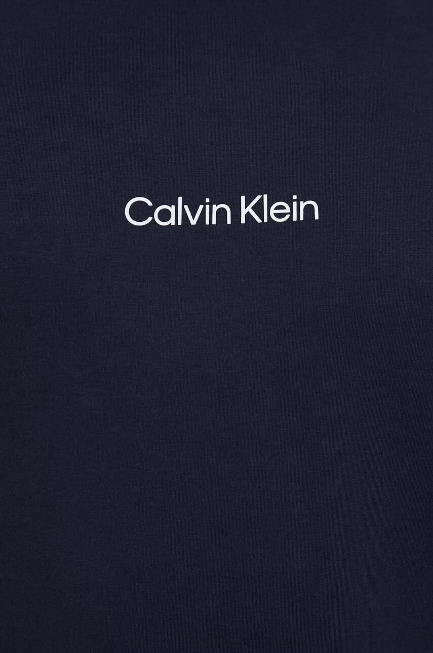 Calvin Klein Underwear Домашна тениска в синьо с принт - Pepit.bg