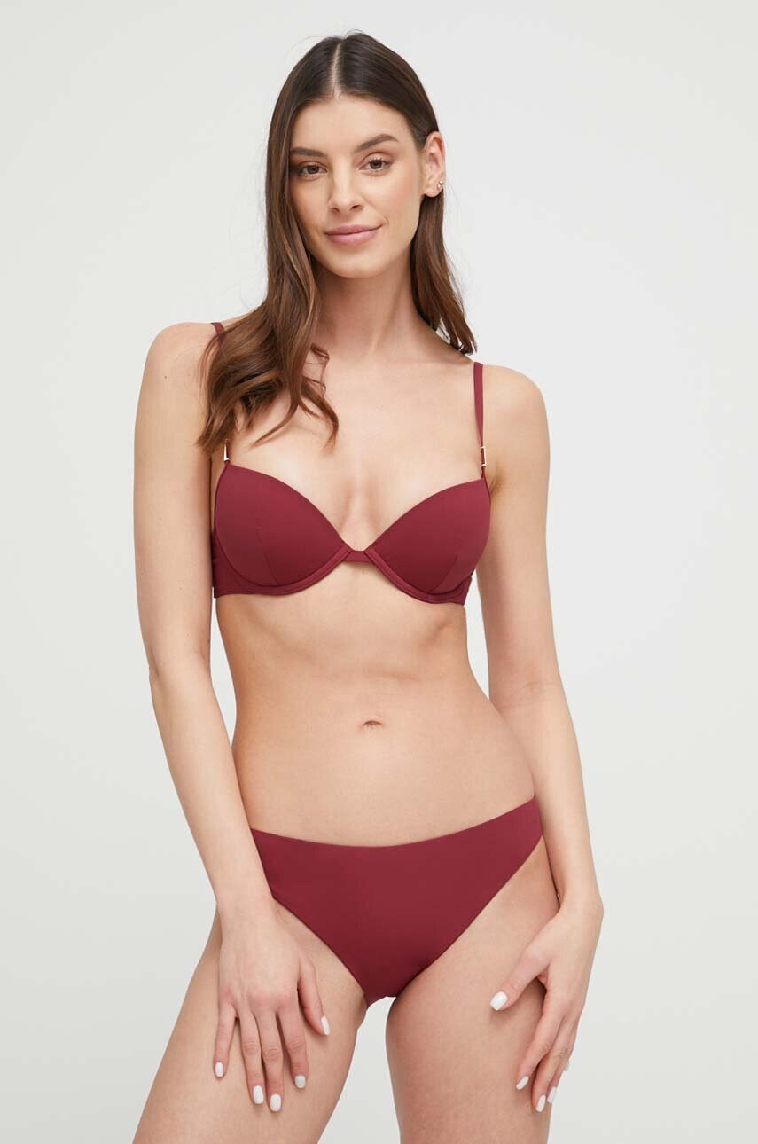 Calvin Klein Underwear Горнище на бански в бордо - Pepit.bg