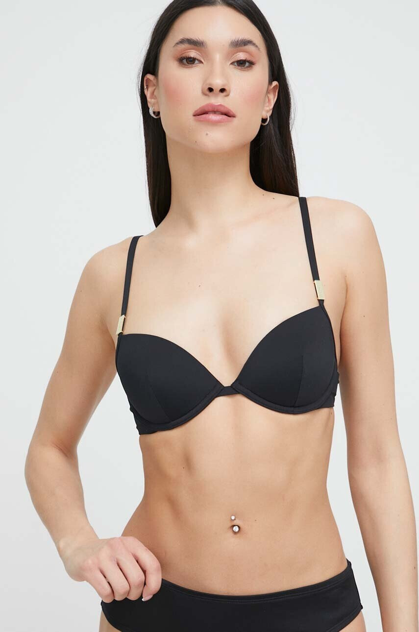 Calvin Klein Underwear Горнище на бански в черно - Pepit.bg