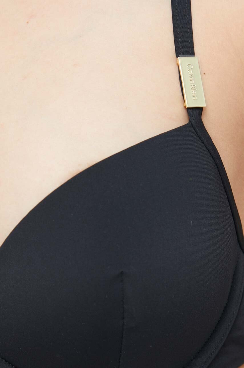 Calvin Klein Underwear Горнище на бански в черно - Pepit.bg