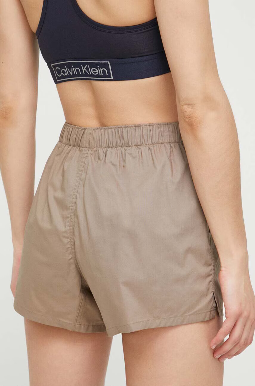 Calvin Klein Underwear Късо долнище на пижама дамско в сиво - Pepit.bg