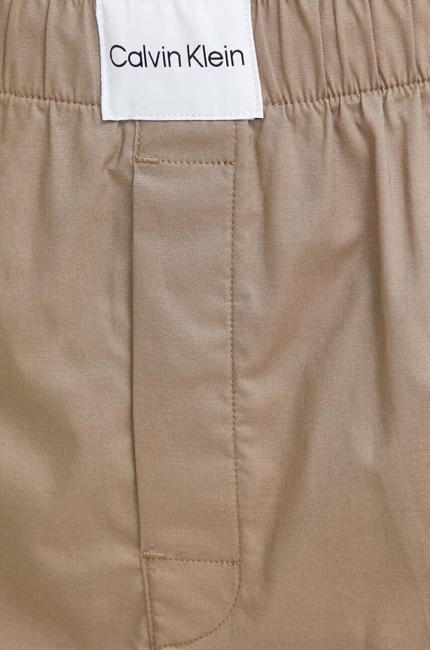 Calvin Klein Underwear Късо долнище на пижама дамско в сиво - Pepit.bg