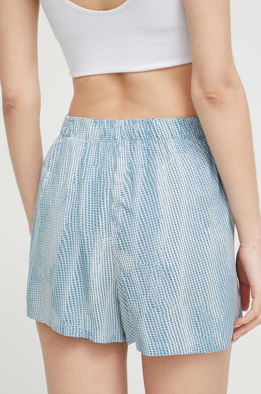 Calvin Klein Underwear Късо долнище на пижама дамско в синьо - Pepit.bg