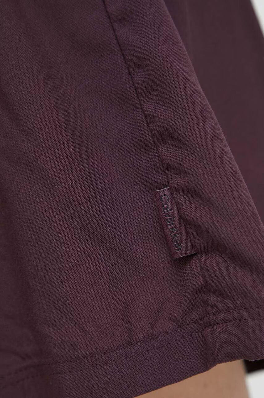 Calvin Klein Underwear Късо долнище на пижама дамско в лилаво - Pepit.bg