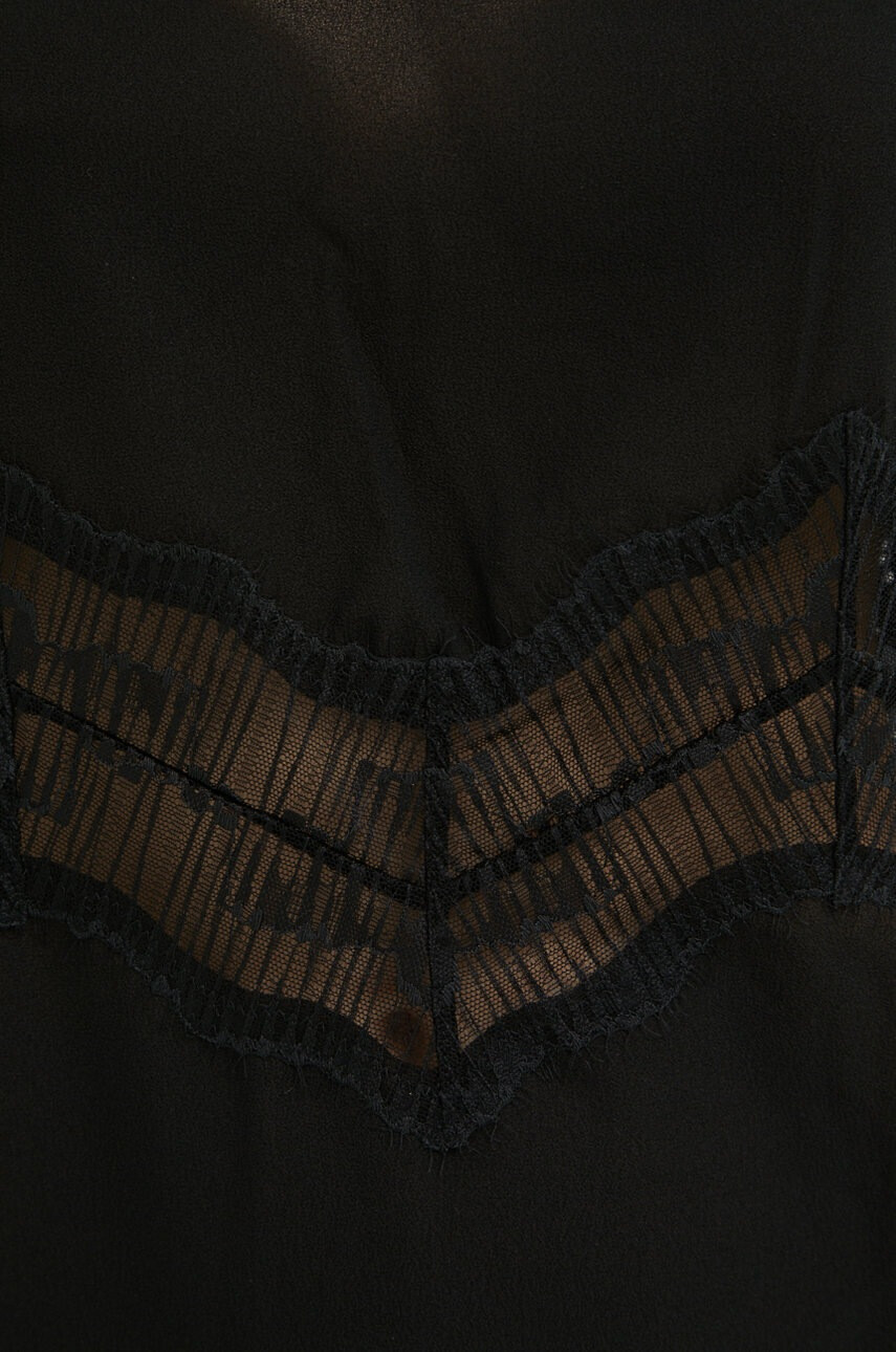 Calvin Klein Underwear Нощница дамска в черно - Pepit.bg