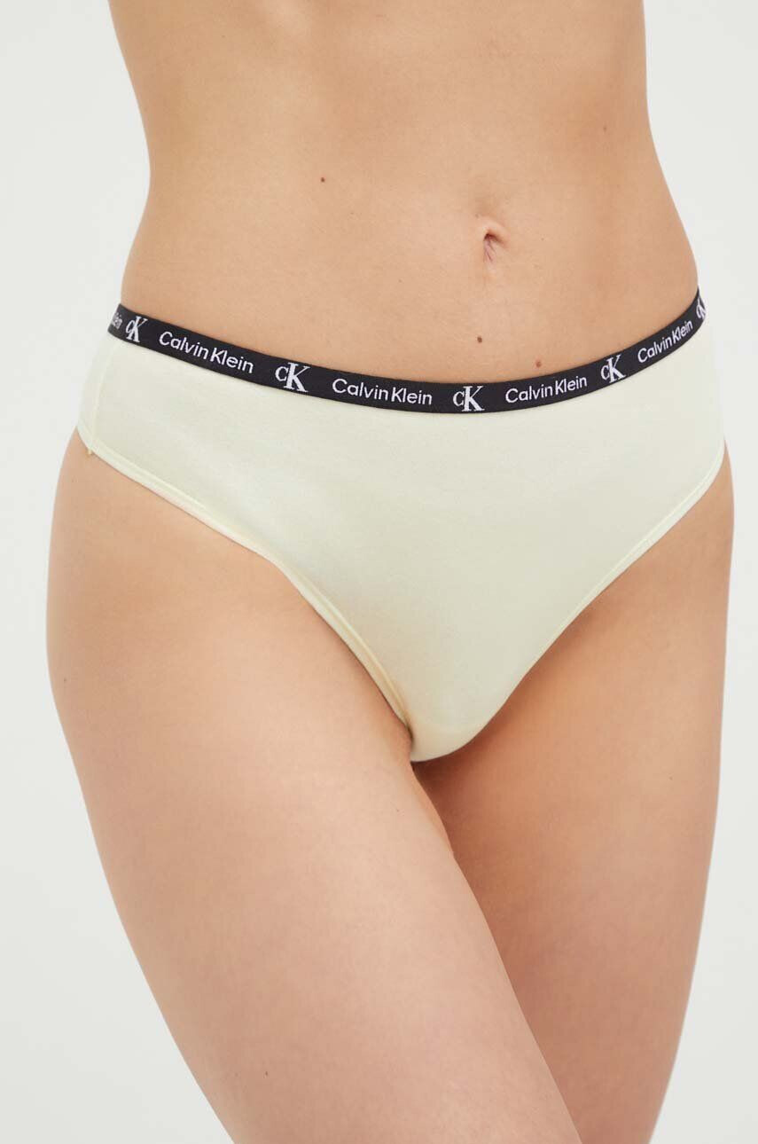 Calvin Klein Underwear Прашки (2 броя) в жълто - Pepit.bg