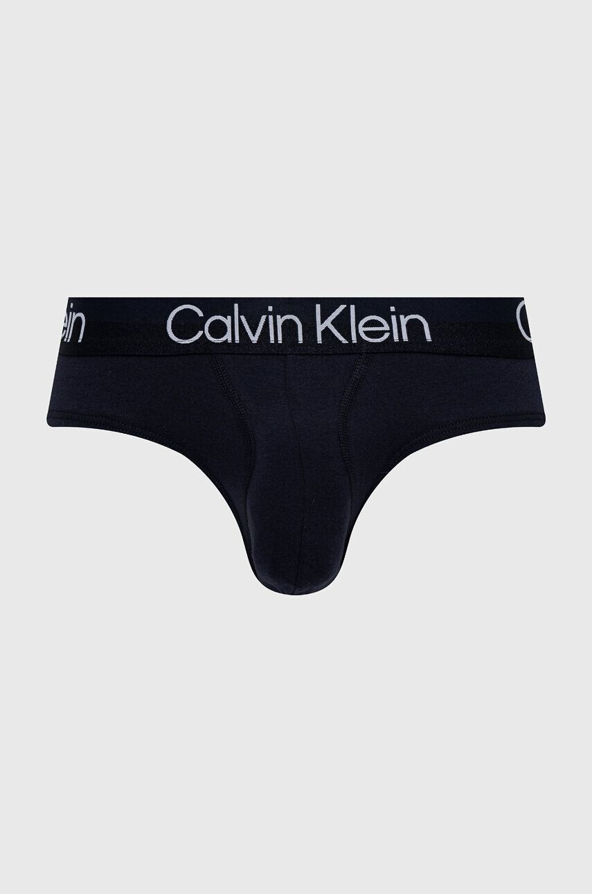 Calvin Klein Underwear Слипове (3 броя) в сиво - Pepit.bg