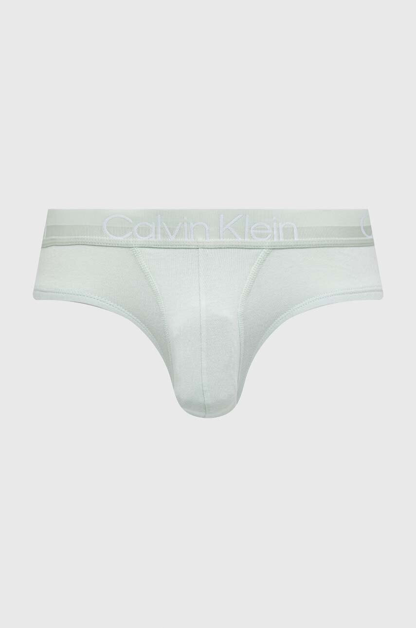 Calvin Klein Underwear Слипове (3 броя) в синьо - Pepit.bg