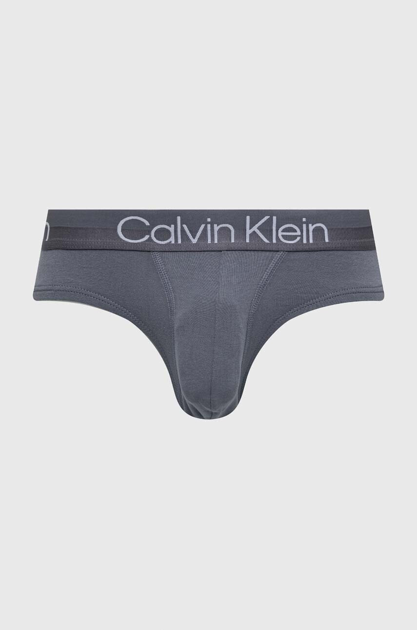 Calvin Klein Underwear Слипове (3 броя) в синьо - Pepit.bg