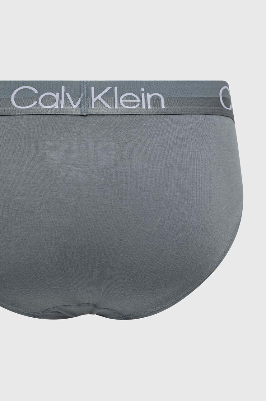 Calvin Klein Underwear Слипове (3 броя) в синьо - Pepit.bg