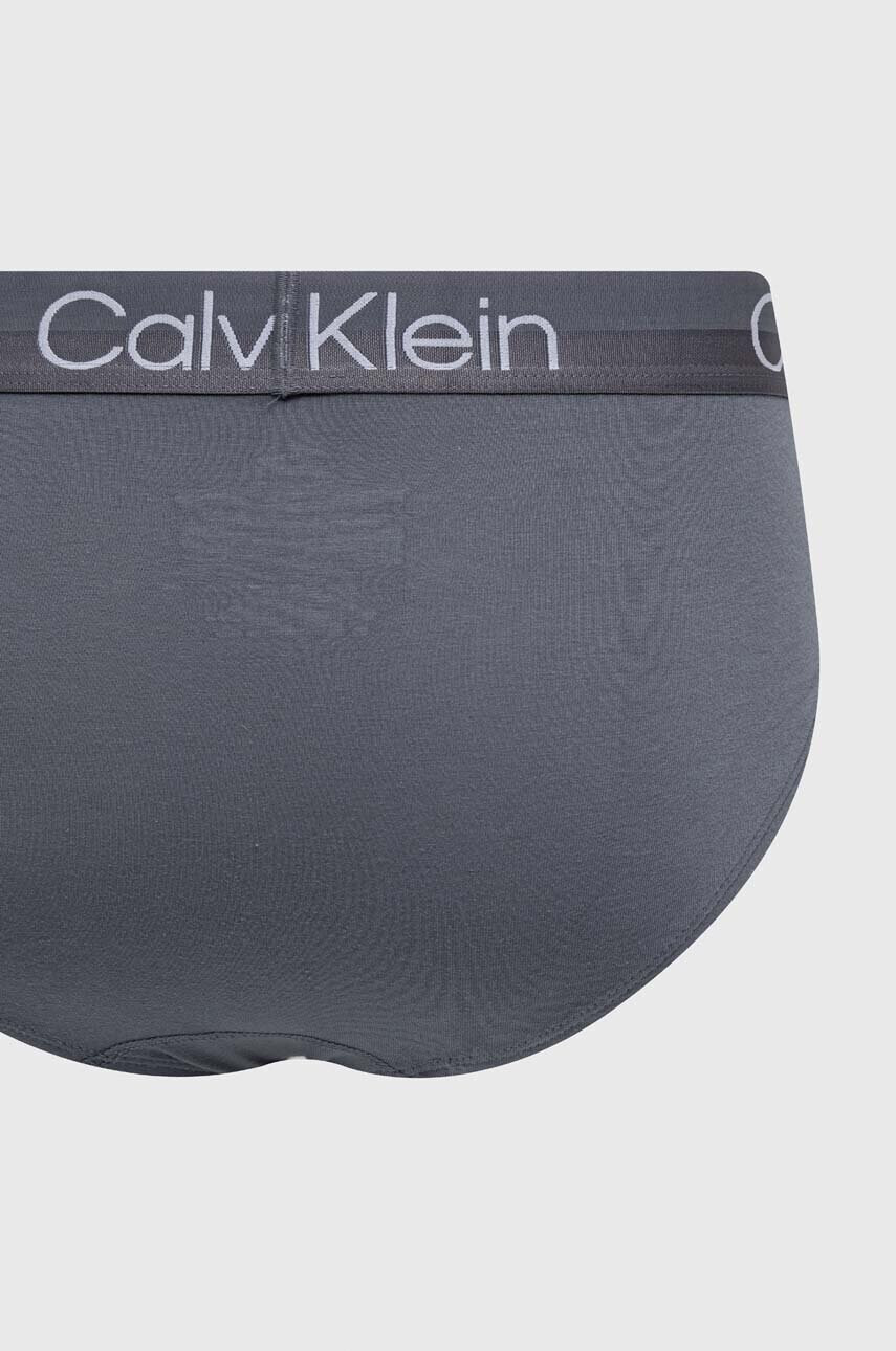 Calvin Klein Underwear Слипове (3 броя) в синьо - Pepit.bg