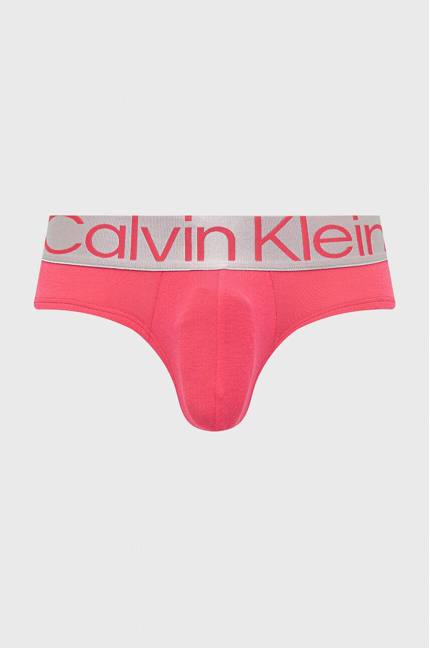 Calvin Klein Underwear Слипове (3 броя) в розово - Pepit.bg