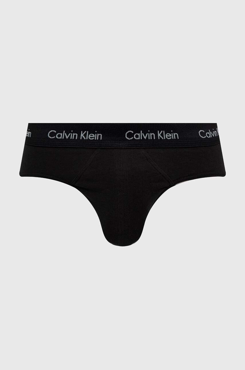 Calvin Klein Underwear Слипове (3 броя) в черно - Pepit.bg