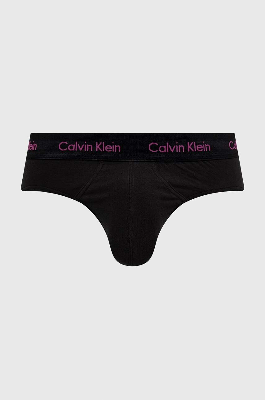 Calvin Klein Underwear Слипове (3 броя) в черно - Pepit.bg