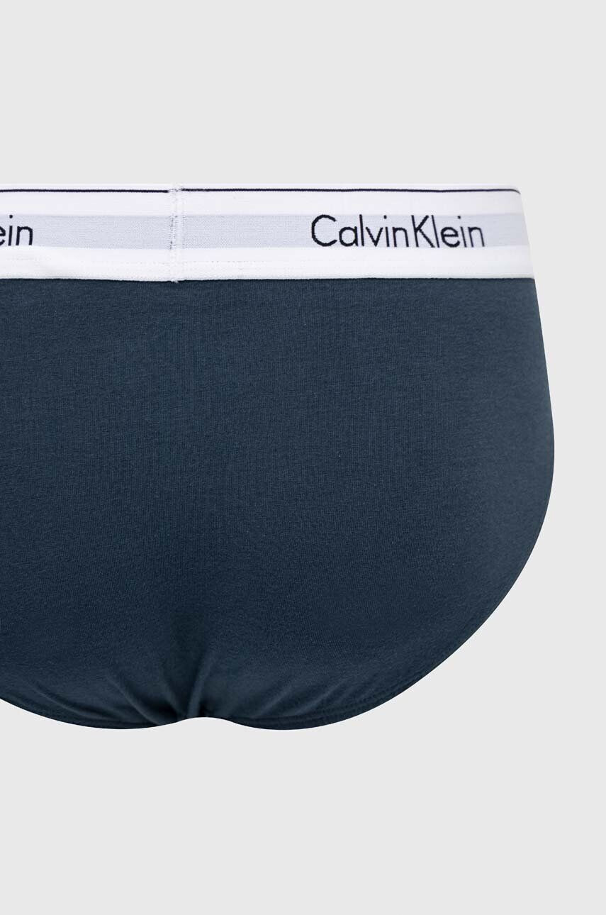 Calvin Klein Underwear Слипове (3 броя) в синьо - Pepit.bg