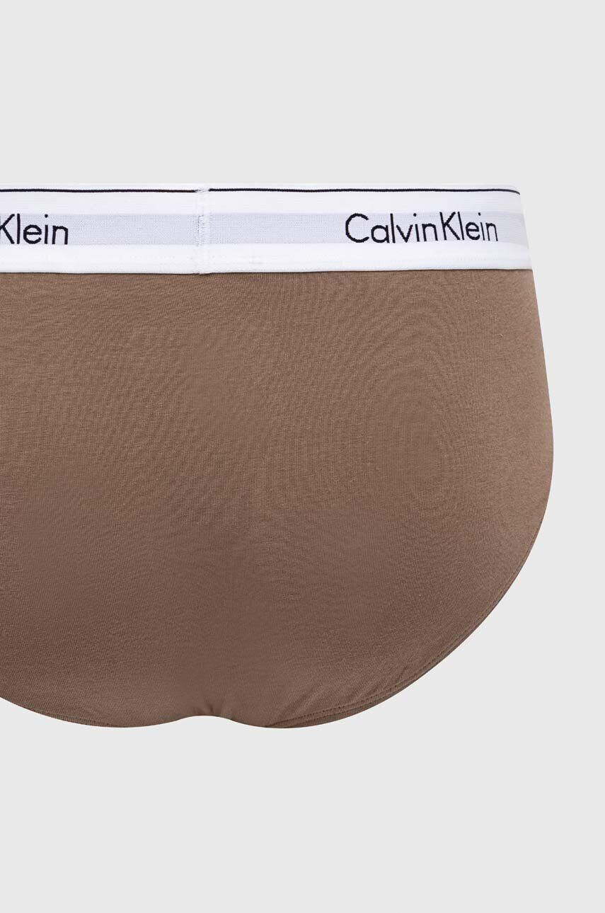 Calvin Klein Underwear Слипове (3 броя) в синьо - Pepit.bg