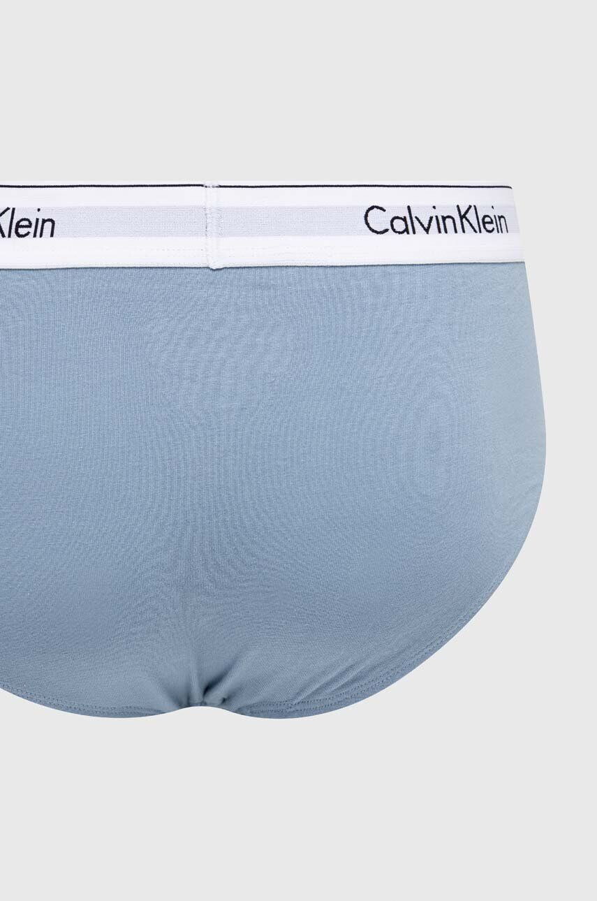 Calvin Klein Underwear Слипове (3 броя) в синьо - Pepit.bg