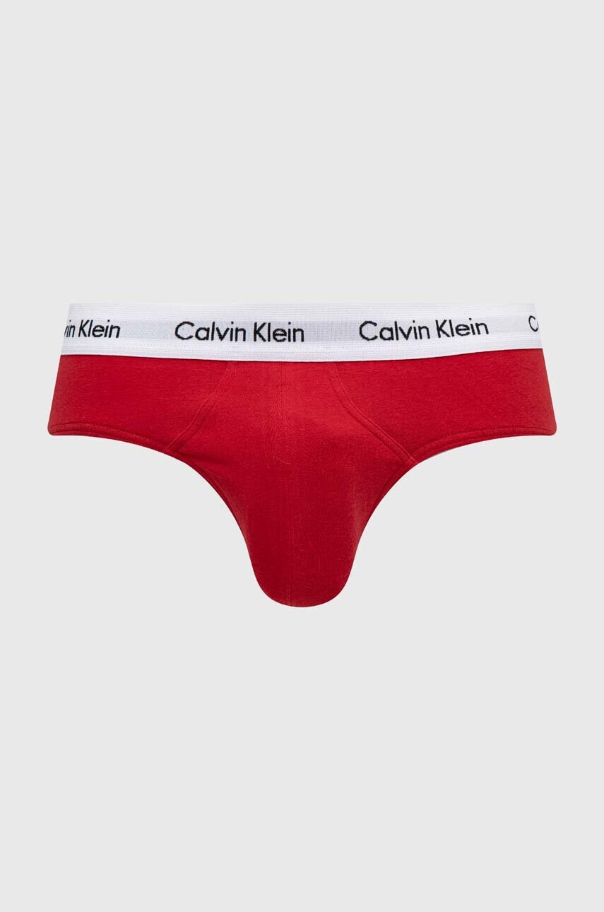 Calvin Klein Underwear Слипове (3 броя) в кафяво - Pepit.bg