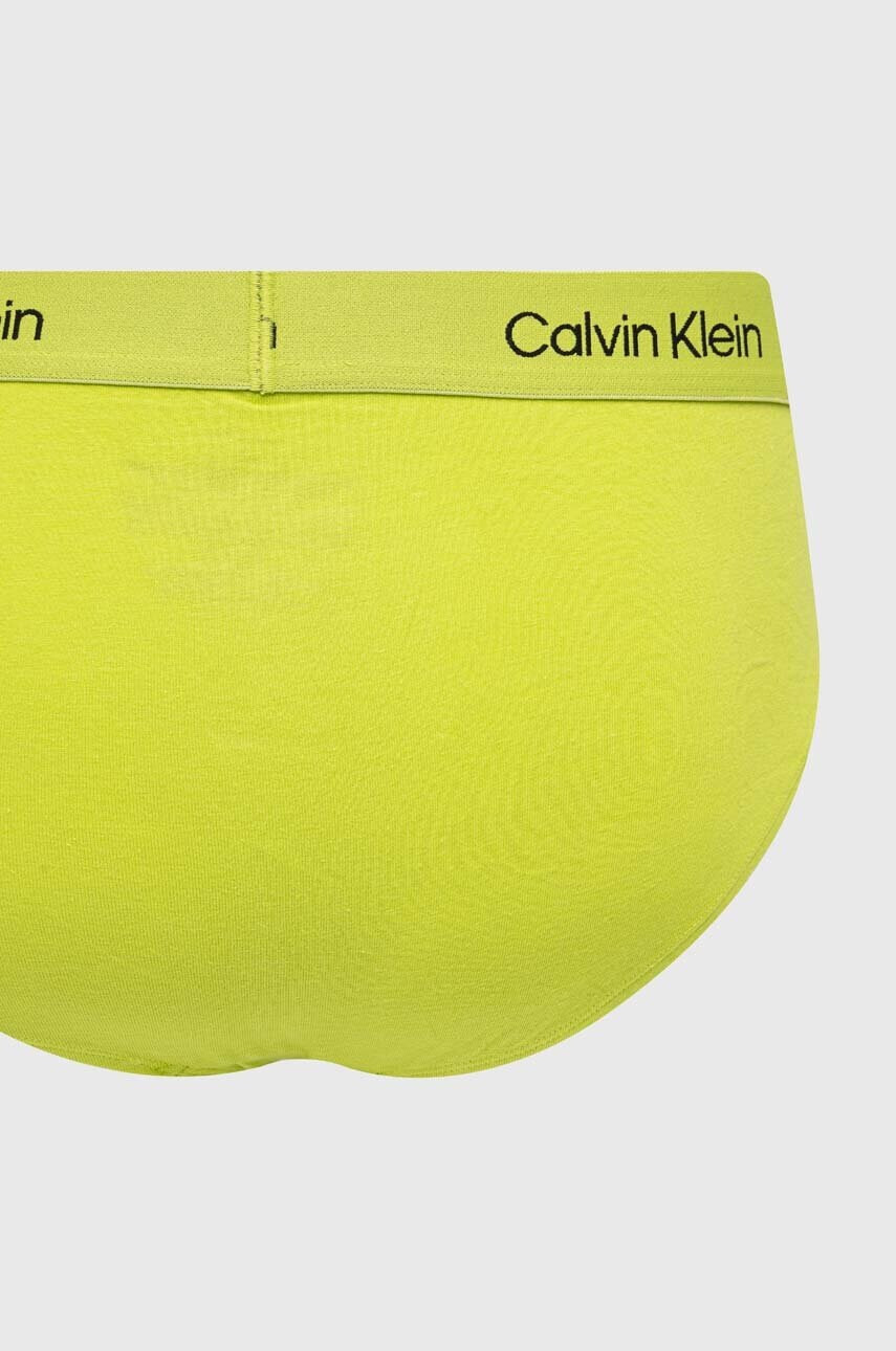 Calvin Klein Underwear Слипове (3 чифта) в зелено - Pepit.bg