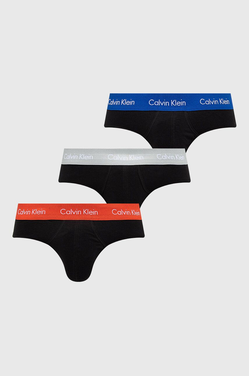 Calvin Klein Underwear Слипове мъжки в черно - Pepit.bg