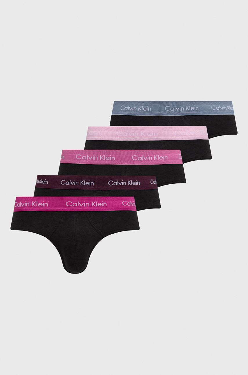 Calvin Klein Underwear Слипове (5 чифта) в черно - Pepit.bg