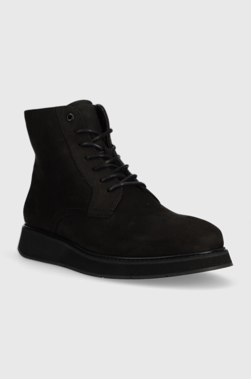 Calvin Klein Високи обувки Lace Up Boot в черно - Pepit.bg