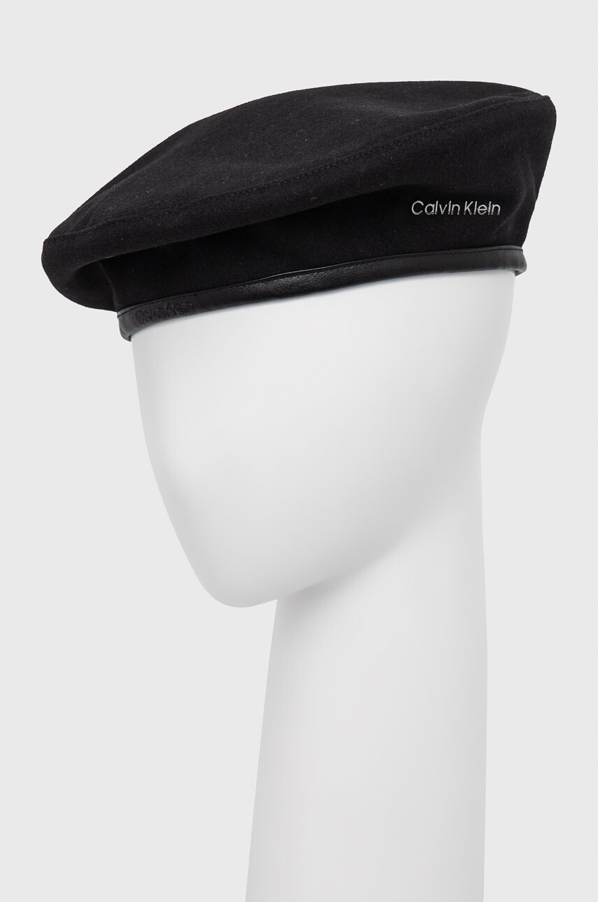 Calvin Klein Вълнен каскет - Pepit.bg