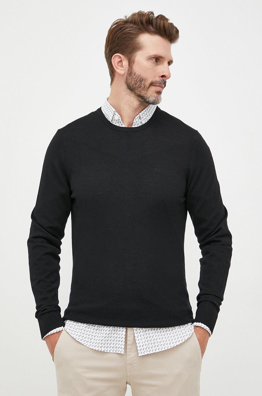 Calvin Klein Вълнен пуловер - Pepit.bg