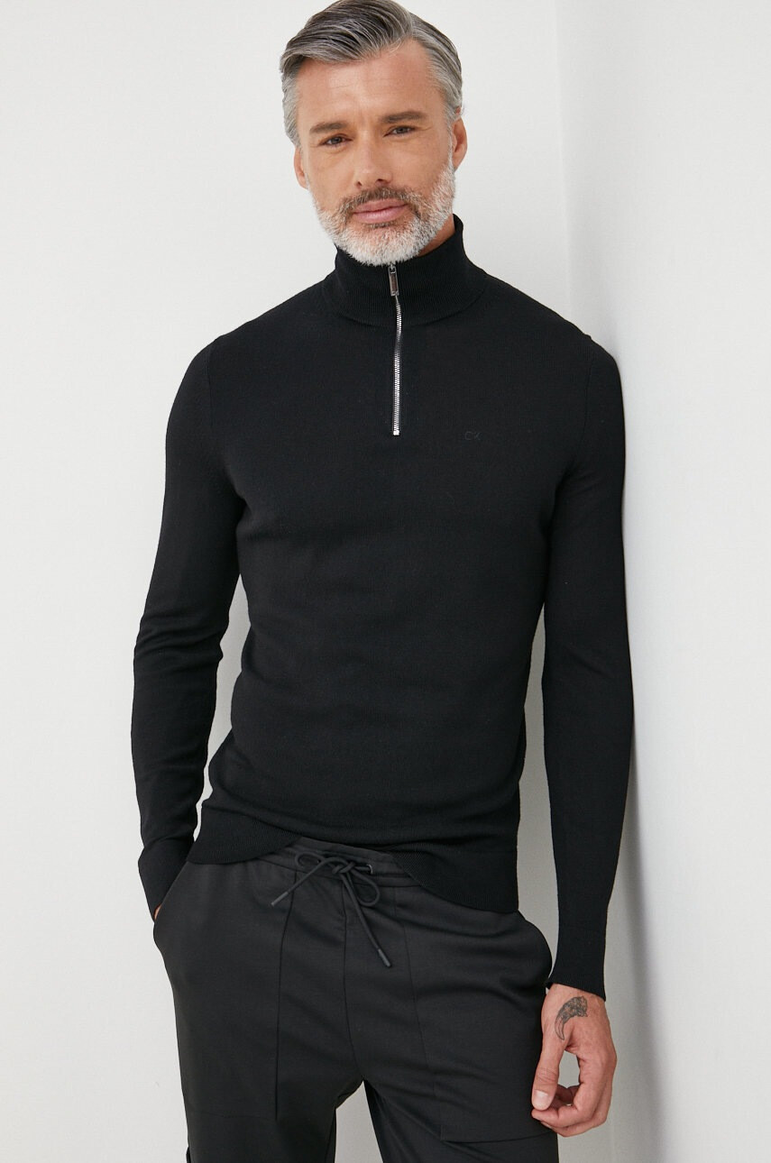 Calvin Klein Вълнен пуловер - Pepit.bg