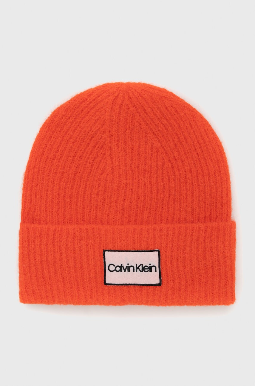 Calvin Klein Вълнена шапка - Pepit.bg