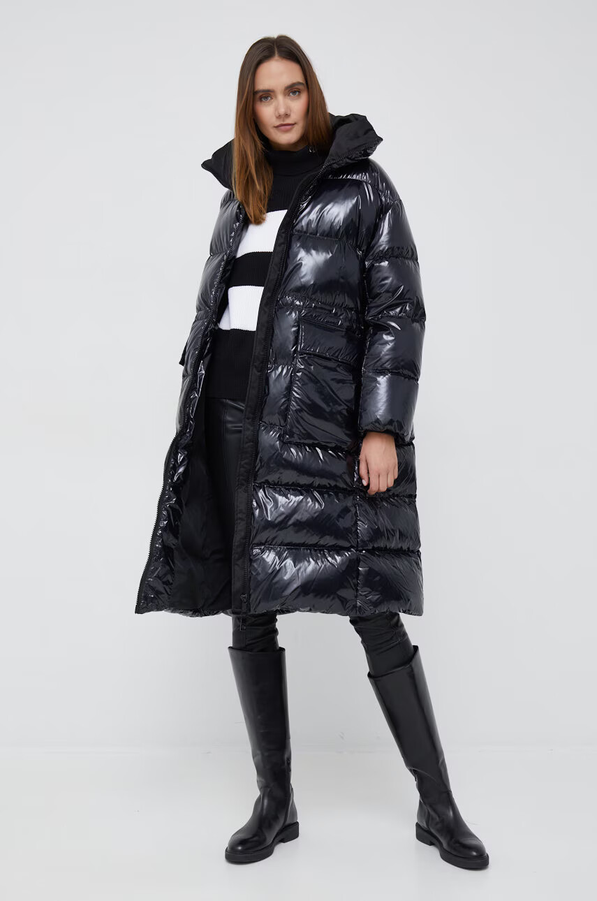 Calvin Klein Яке в черно със зимна изолация - Pepit.bg