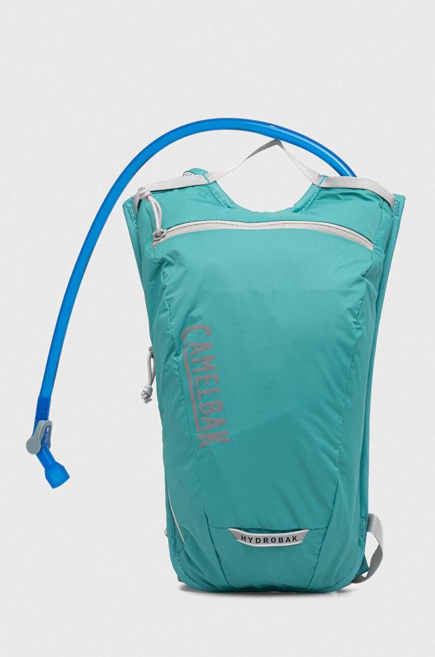 Camelbak Вело раница с мехур за вода Hydrobak Light в тюркоазено малък размер с принт - Pepit.bg