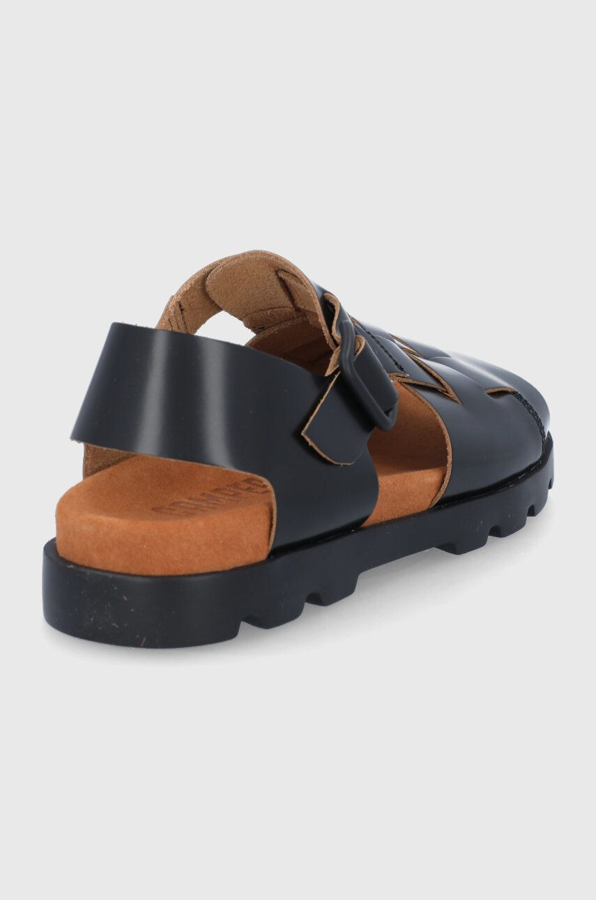 Camper Кожени сандали Brutus Sandal мъжки в черно - Pepit.bg