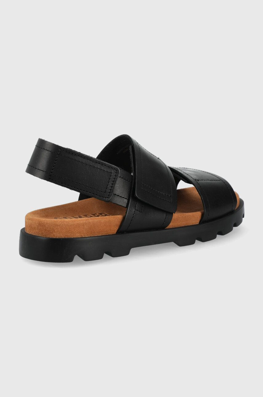 Camper Кожени сандали Brutus Sandal мъжки в черно - Pepit.bg