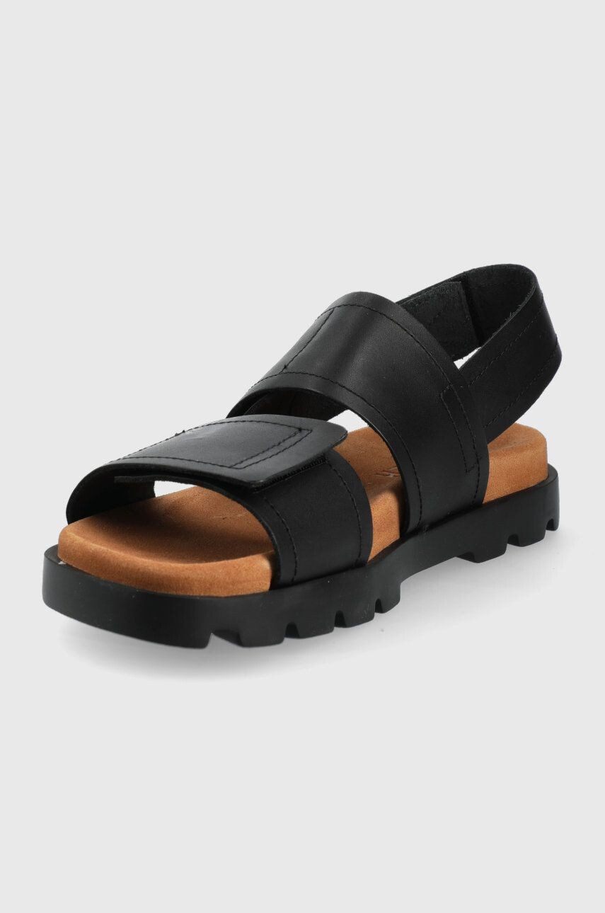 Camper Кожени сандали Brutus Sandal мъжки в черно - Pepit.bg