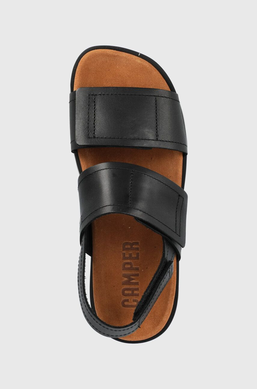 Camper Кожени сандали Brutus Sandal мъжки в черно - Pepit.bg