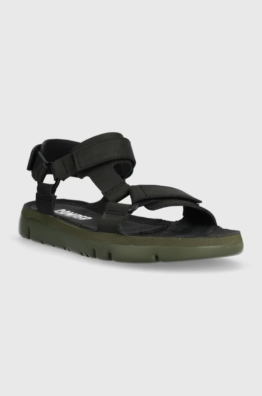 Camper Кожени сандали Oruga Sandal в черно K100416.020 - Pepit.bg