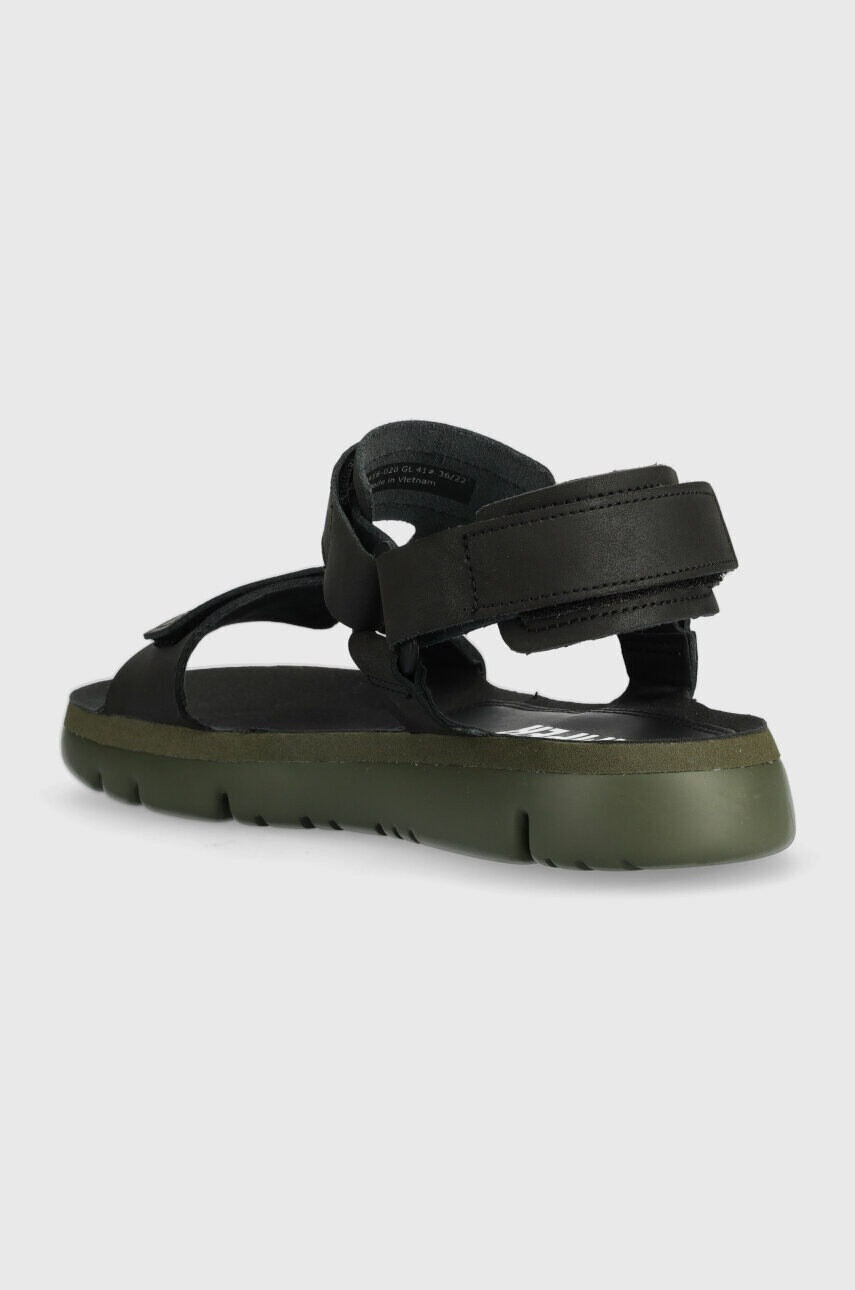 Camper Кожени сандали Oruga Sandal в черно K100416.020 - Pepit.bg