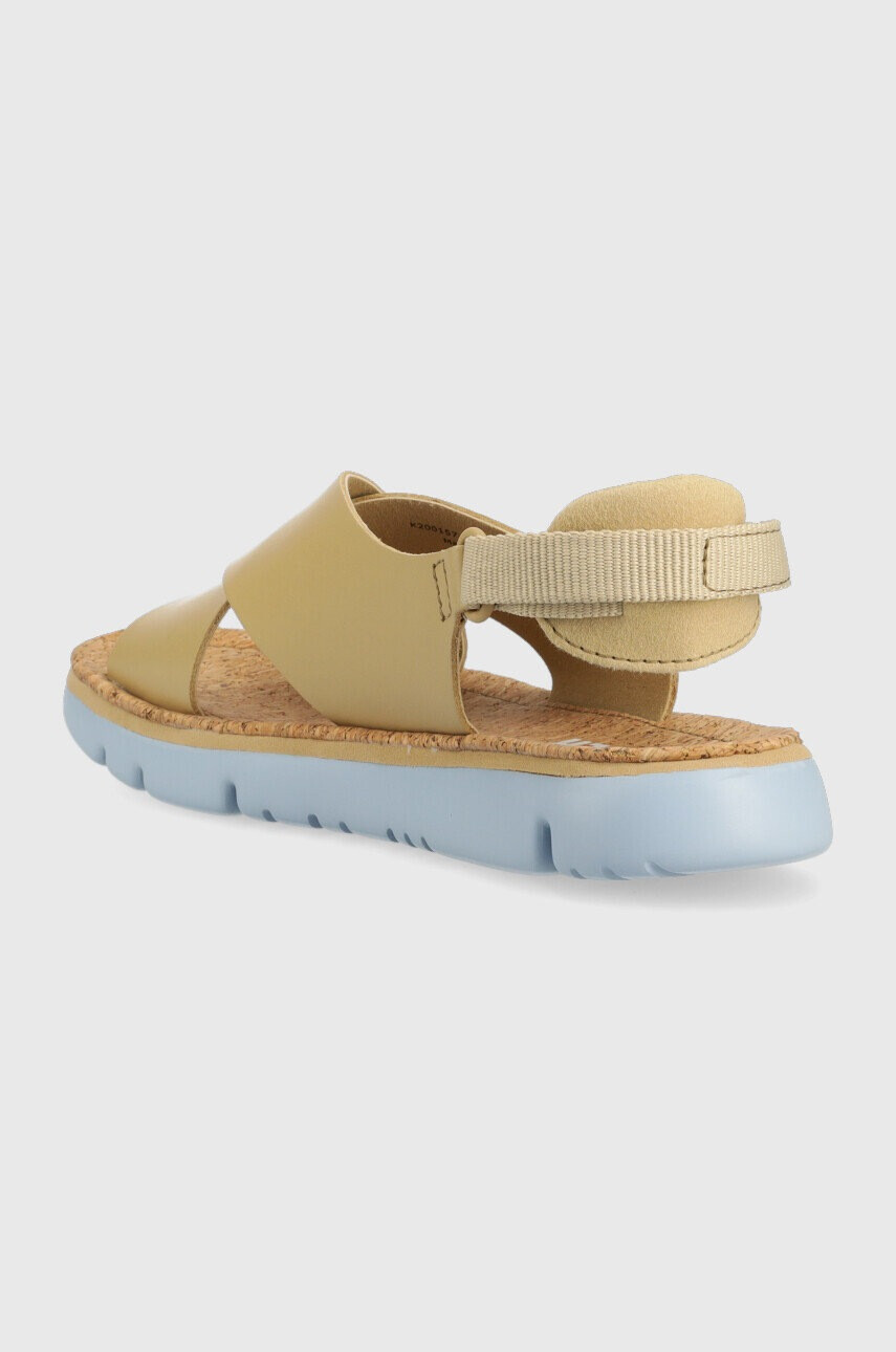 Camper Кожени сандали Oruga Sandal в бежово K200157.048 - Pepit.bg