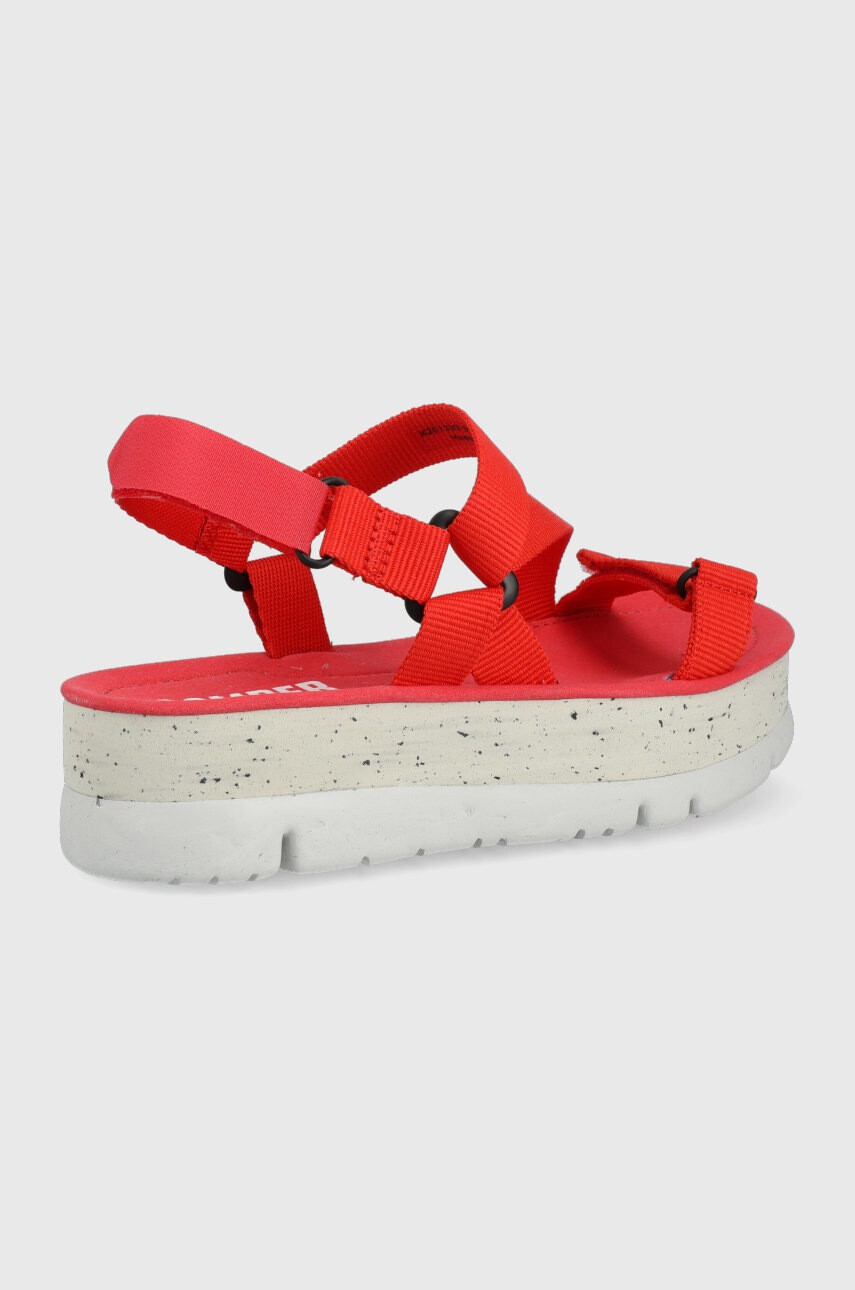 Camper Сандали Oruga Up в синьо с платформа K200851.019 - Pepit.bg