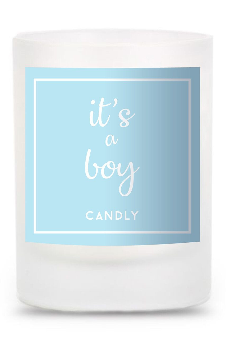 Candly Ароматна соева свещ It's a boy. 250 g - Pepit.bg