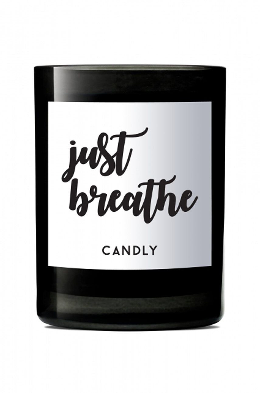 Candly Ароматна соева свещ Just breathe 250 g - Pepit.bg