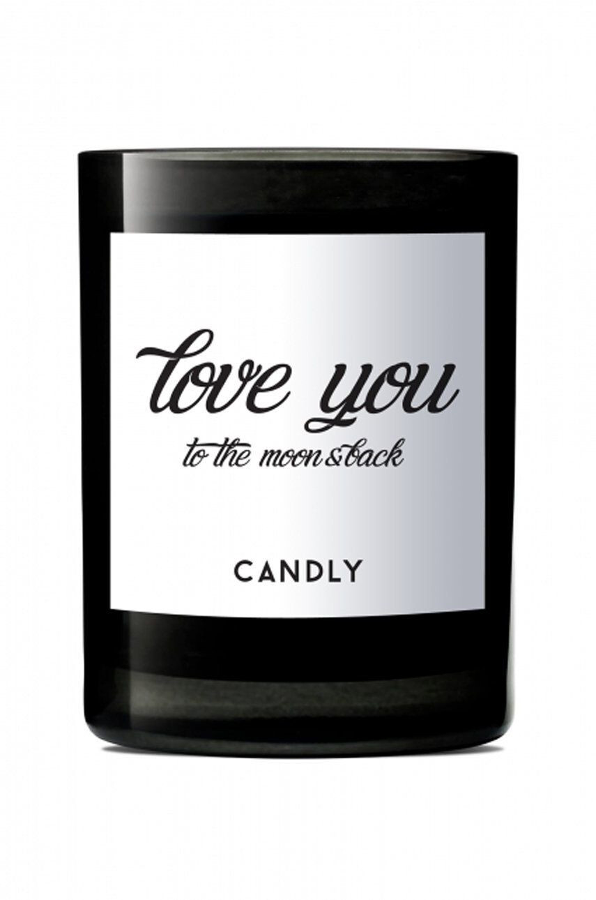 Candly Ароматна соева свещ Love you to the moon and back 250 g - Pepit.bg